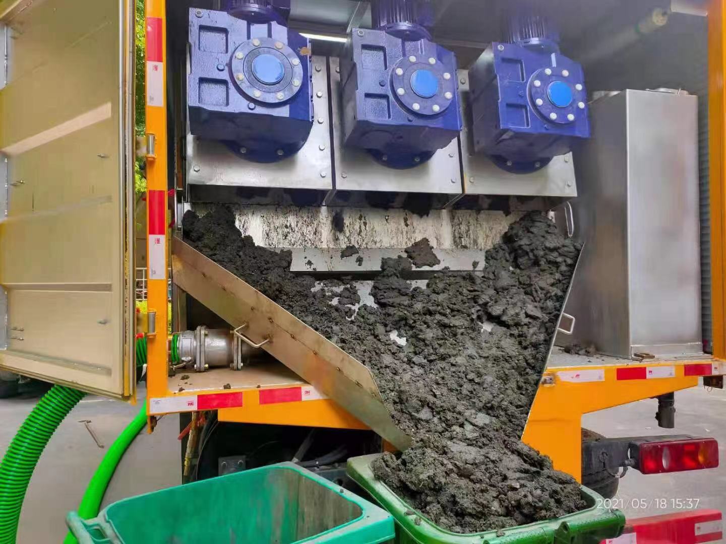 柳江化粪池清掏城市维护站-泥浆净化干湿分离处理